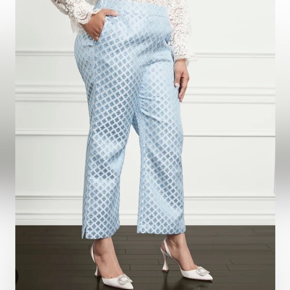 New! HILL HOUSE size XL snowflake brocade James shirt and Winston pants - Picture 3 of 14